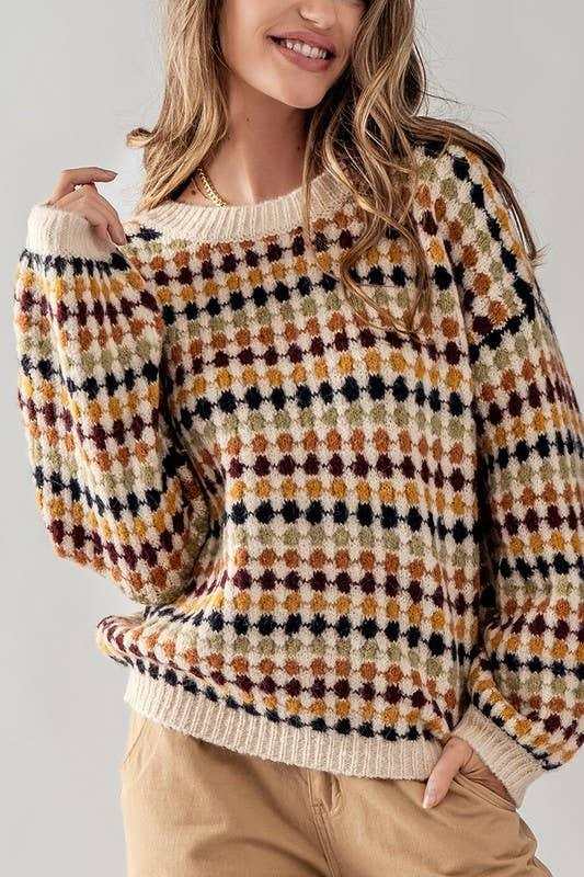 Daize Knit Sweater .