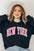 New York State Oversized Graphic Sweatshirt