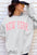 New York State Oversized Graphic Sweatshirt