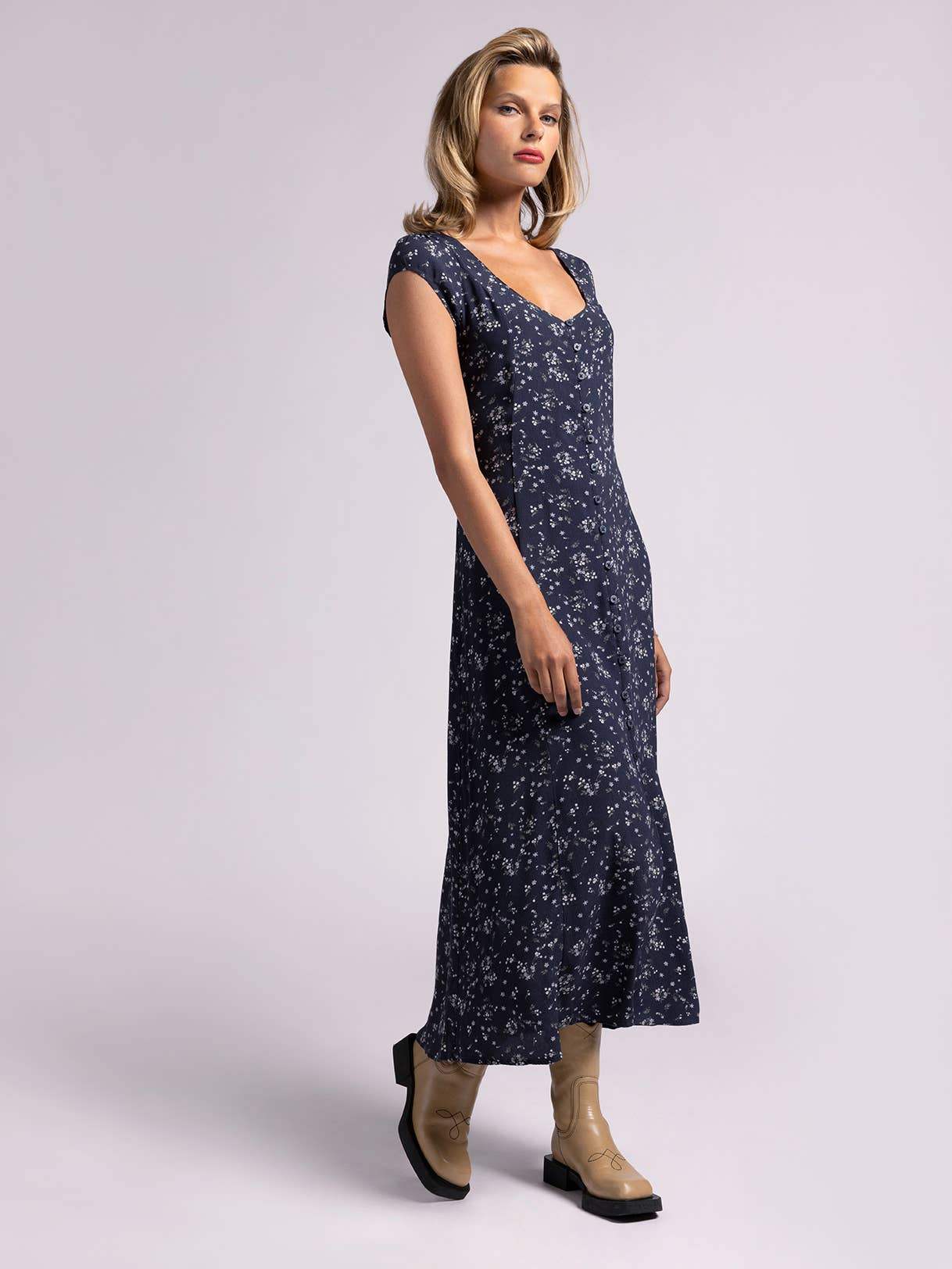 Hudson French Floral Dress