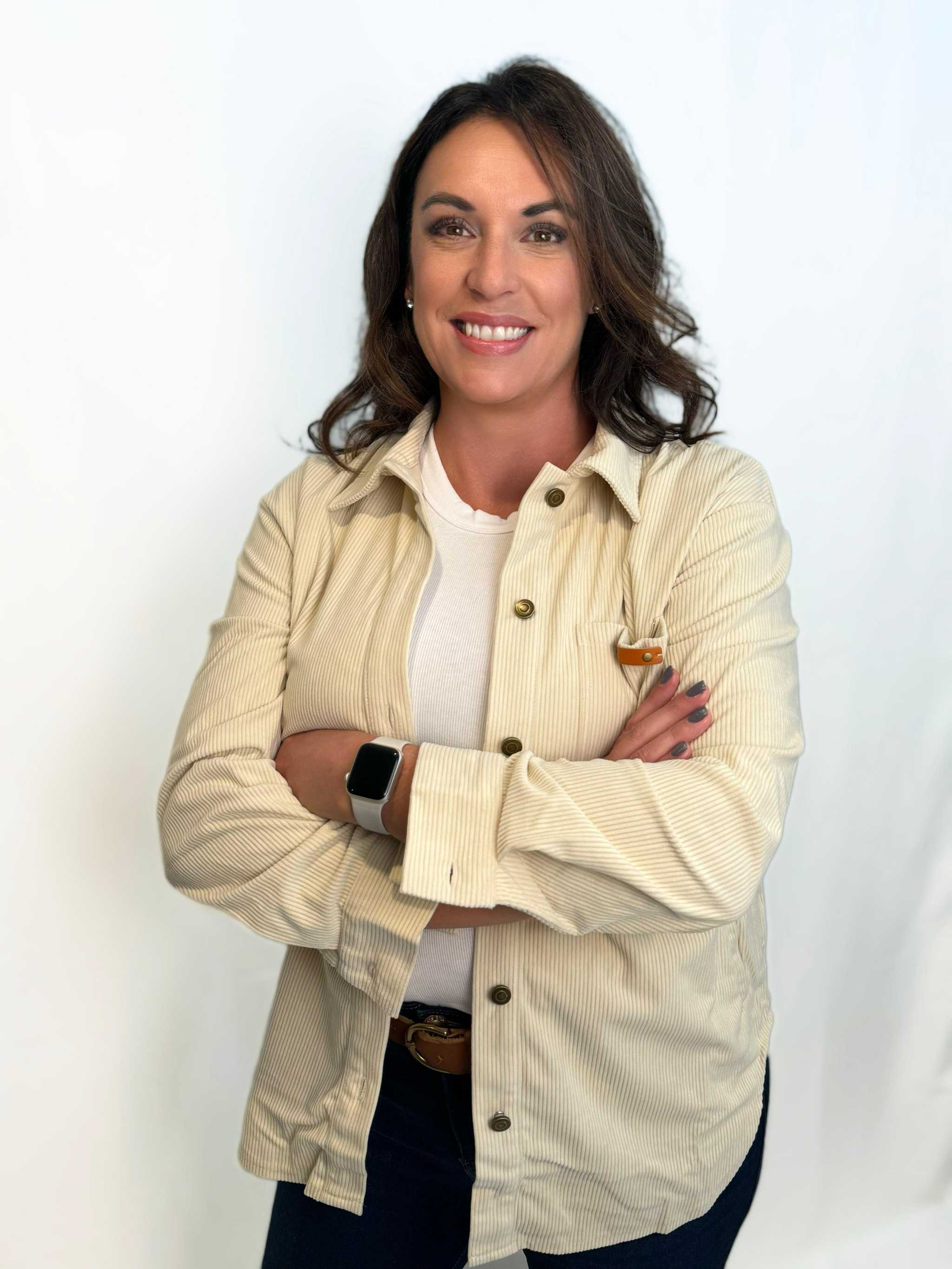 Corduroy Buttoned Shacket - Jennifer Kay Design