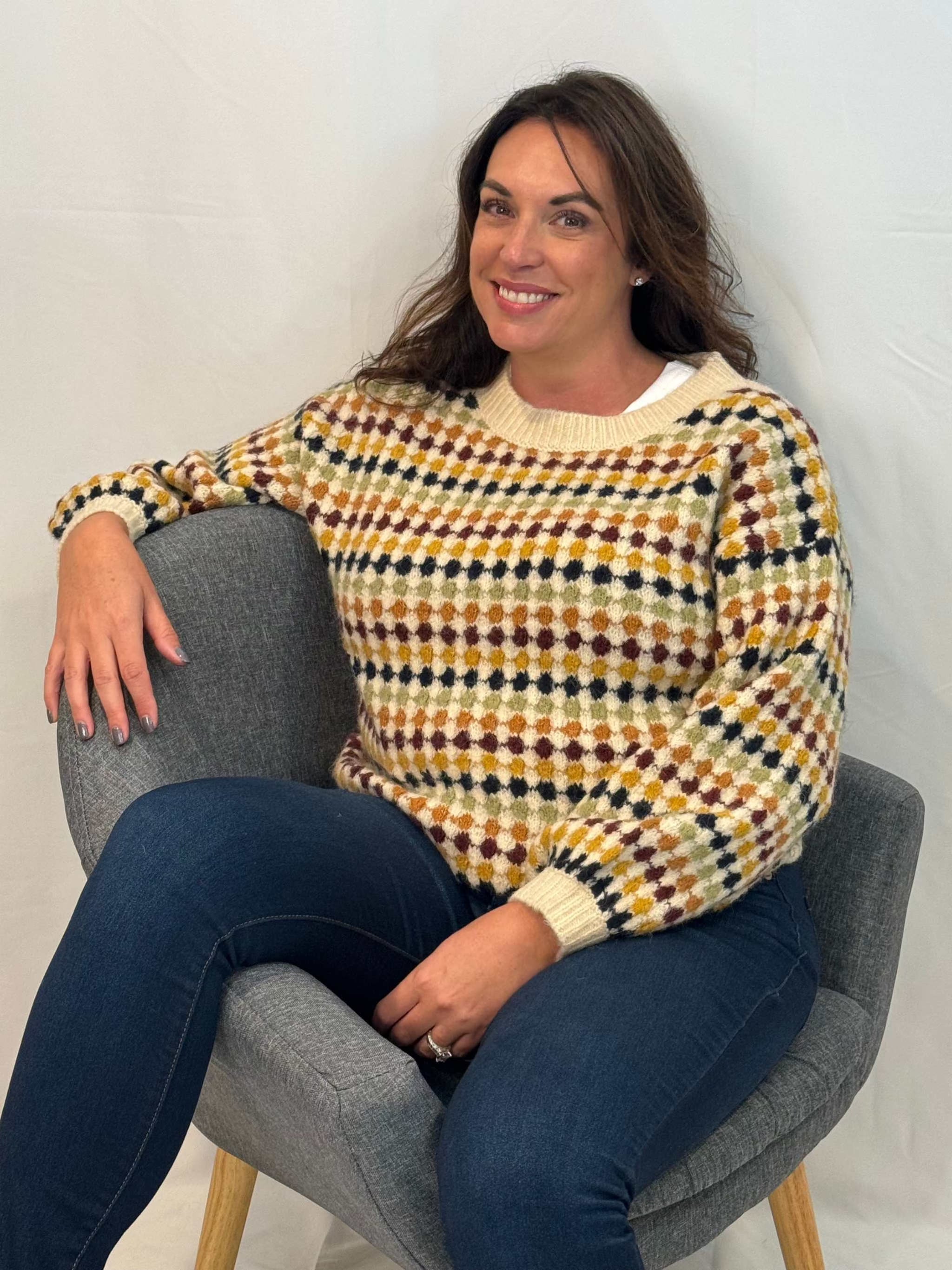Daize Knit Sweater - Jennifer Kay Design