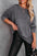 Gray Waffle Knit Pullover Top - Jennifer Kay Design