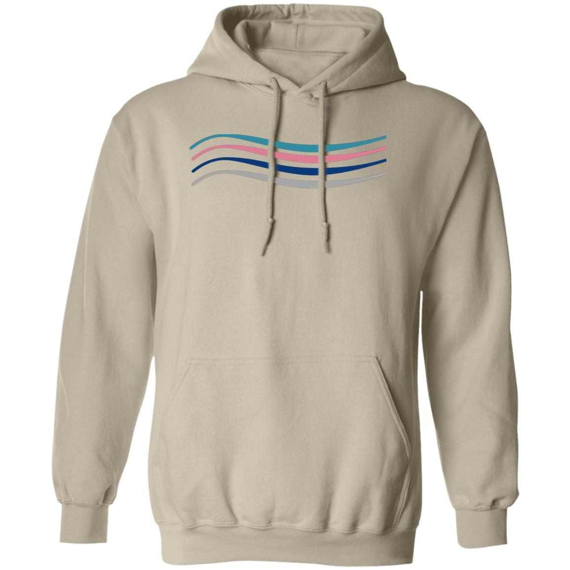 Waves Pullover Hoodie - Jennifer Kay Design