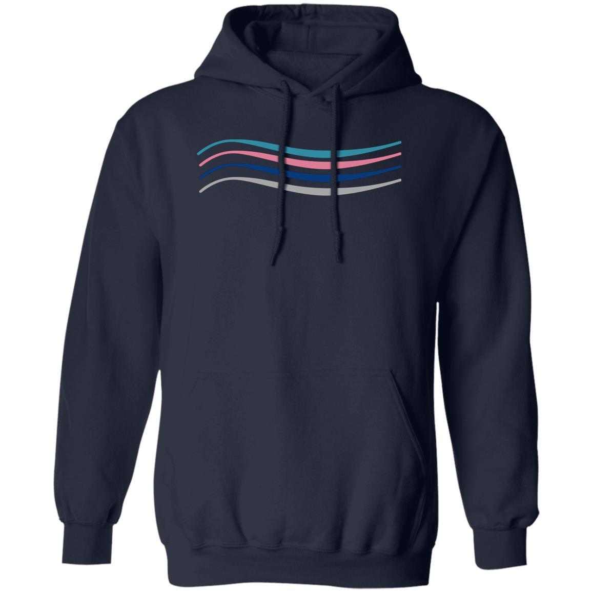 Waves Pullover Hoodie - Jennifer Kay Design