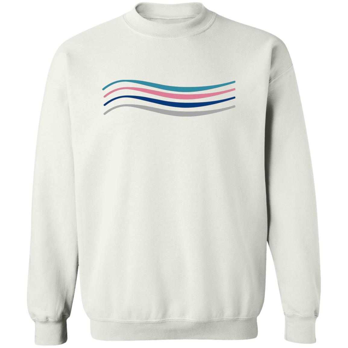 Waves Pullover Sweatshirt - Jennifer Kay Design