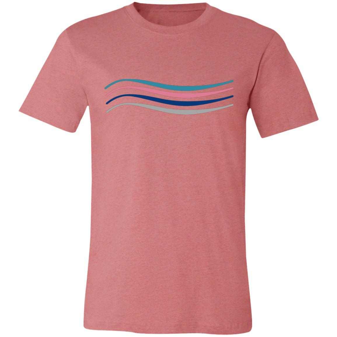 Waves Unisex Jersey Tee - Jennifer Kay Design