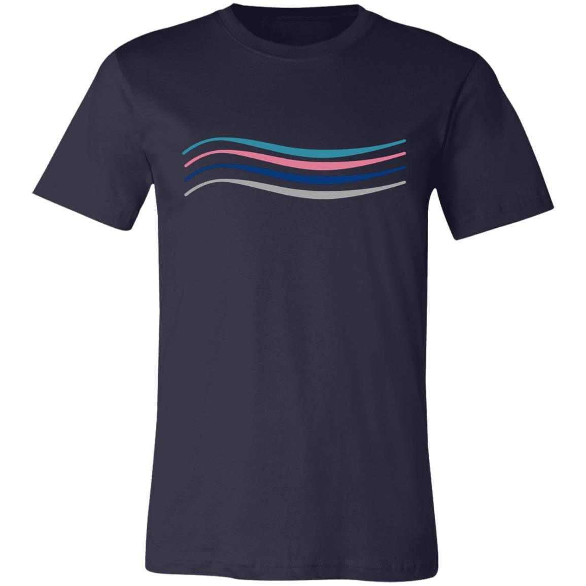 Waves Unisex Jersey Tee - Jennifer Kay Design