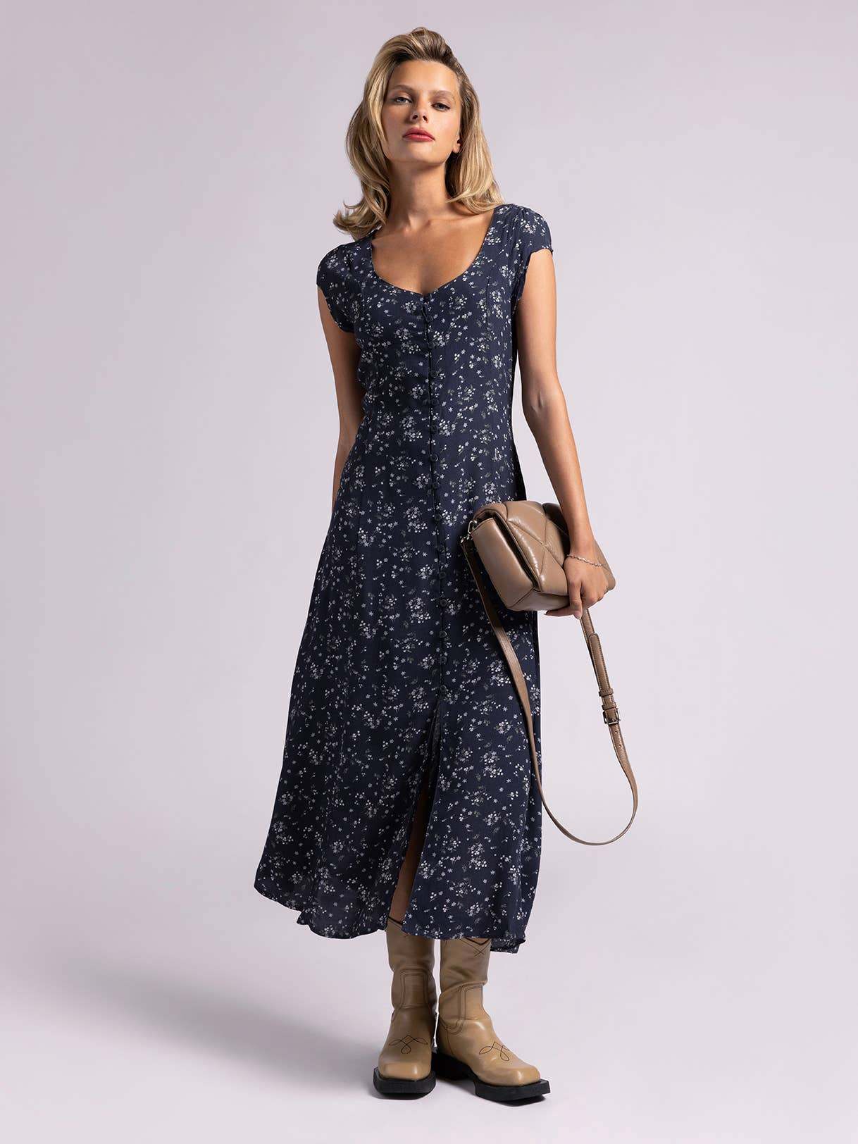 Hudson French Floral Dress
